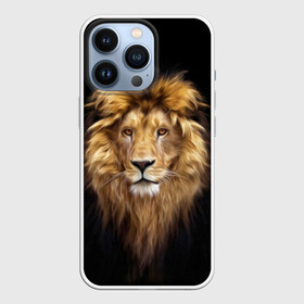 Чехол для iPhone 13 Pro с принтом Лев в Курске,  |  | african | animals | authority | big | cat | cool | head | illustration | indisputable | lion | mane | muzzle | supreme | swag | авторитет | африканский | большая | верховный | голова | грива | животные | иллюстрация | кошка | крутой | лев | непрер