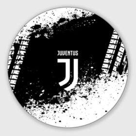 Коврик для мышки круглый с принтом JUVENTUS в Курске, резина и полиэстер | круглая форма, изображение наносится на всю лицевую часть | italia | juve | juventus | sport | италия | спорт | спортивная форма | футбол | футбольный | чемпионат | ювентус