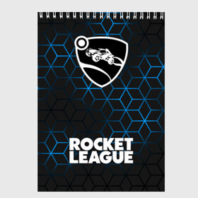 Скетчбук с принтом ROCKET LEAGUE в Курске, 100% бумага
 | 48 листов, плотность листов — 100 г/м2, плотность картонной обложки — 250 г/м2. Листы скреплены сверху удобной пружинной спиралью | league | rocket | rocket league | rocket trade | лига трейд | рокет лиг | рокет лига | рокет лига вещи | рокет лига гараж. | рокет лига д | рокет лиги | рокет трейд