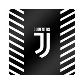 Магнит виниловый Квадрат с принтом JUVENTUS SPORT в Курске, полимерный материал с магнитным слоем | размер 9*9 см, закругленные углы | cr7 | fc | football | football club | juve | juventus | ronaldo | sport | роналдо | спорт | спортивные | униформа | фирменные цвета | фк | футбол | футбольный клуб | ювентус