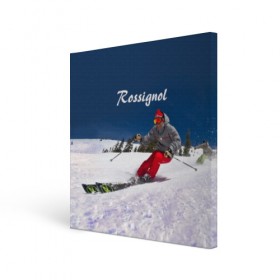 Холст квадратный с принтом Rossignol в Курске, 100% ПВХ |  | france | movement | rossignol | snow | speed | вершина | горные лыжи | горы | движение | скорость | снег | франция