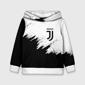 Детская толстовка 3D с принтом JUVENTUS SPORT в Курске, 100% полиэстер | двухслойный капюшон со шнурком для регулировки, мягкие манжеты на рукавах и по низу толстовки, спереди карман-кенгуру с мягким внутренним слоем | black and white | cr7 | fc | football | football club | juve | juventus | ronaldo | sport | роналдо | спорт | спортивные | униформа | фирменные цвета | фк | футбол | футбольный клуб | черно белый | ювентус