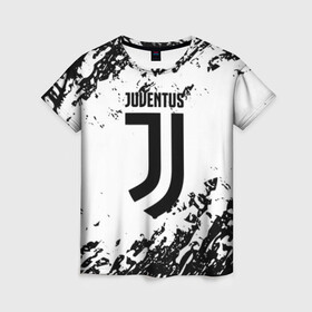 Женская футболка 3D с принтом JUVENTUS в Курске, 100% полиэфир ( синтетическое хлопкоподобное полотно) | прямой крой, круглый вырез горловины, длина до линии бедер | cr7 | fc | football | football club | juve | juventus | ronaldo | sport | роналдо | спорт | спортивные | униформа | фирменные цвета | фк | футбол | футбольный клуб | ювентус