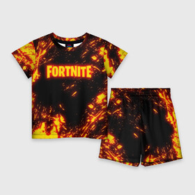 Детский костюм с шортами 3D с принтом FORTNITE FIRE STORM в Курске,  |  | 2019 | armor | armour | cybersport | esport | fire | flame | fortnite | game | llama | logo | броня | игра | киберспорт | лама | огонь | фиолетовый | фирменные цвета | фортнайт