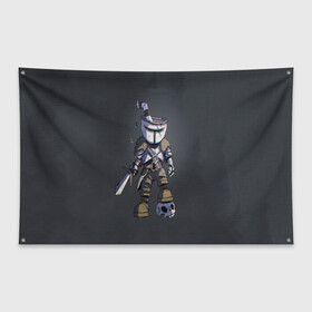 Флаг-баннер с принтом Cupsouls в Курске, 100% полиэстер | размер 67 х 109 см, плотность ткани — 95 г/м2; по краям флага есть четыре люверса для крепления | cuphead | dark souls | game | игры