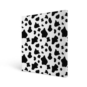 Холст квадратный с принтом Корова в Курске, 100% ПВХ |  | animal | black white | cow | pattern | животное | кавай | корова | паттерн | пятна | черно белое