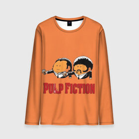 Мужской лонгслив 3D с принтом Pulp Fiction - Art 2 в Курске, 100% полиэстер | длинные рукава, круглый вырез горловины, полуприлегающий силуэт | art | film | movie | pulp fiction | tarantino | кино | криминальное чтиво | приколы | тарантино | фильмы