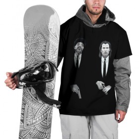 Накидка на куртку 3D с принтом Pulp Fiction - Art 3 в Курске, 100% полиэстер |  | Тематика изображения на принте: art | film | movie | pulp fiction | tarantino | кино | криминальное чтиво | приколы | тарантино | фильмы