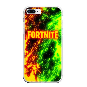 Чехол для iPhone 7Plus/8 Plus матовый с принтом FORTNITE TOXIC FLAME в Курске, Силикон | Область печати: задняя сторона чехла, без боковых панелей | 2019 | cybersport | esport | fire | flame | fortnite | game | logo | toxic flame | броня | игра | киберспорт | огонь | фиолетовый | фирменные цвета | фортнайт