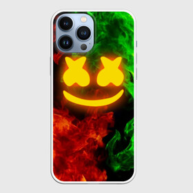 Чехол для iPhone 13 Pro Max с принтом MARSHMELLO TOXIC | МАРШМЕЛЛО ТОКСИК в Курске,  |  | dj | fire | flame | marshmello | toxic flame | usa | америка | клубная музыка | маршмелло | музыка | музыкант | огонь