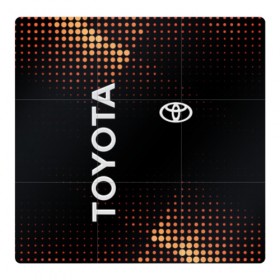 Магнитный плакат 3Х3 с принтом Toyota в Курске, Полимерный материал с магнитным слоем | 9 деталей размером 9*9 см | Тематика изображения на принте: toyota | абстракция | авто | автомобиль | лого | логотип | машина | таета | тоета | тойота
