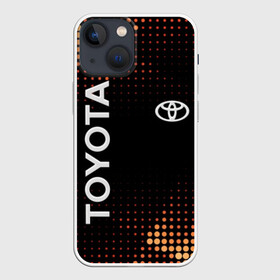 Чехол для iPhone 13 mini с принтом Toyota в Курске,  |  | toyota | абстракция | авто | автомобиль | лого | логотип | машина | таета | тоета | тойота