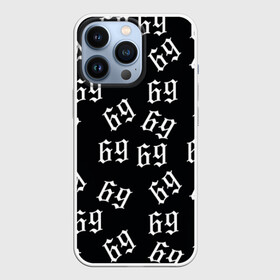 Чехол для iPhone 13 Pro с принтом 69 в Курске,  |  | 6ix9ine | bebe | daniel hernandez | rap | stoopid | tekashi | рэп | сикснайн | текаши