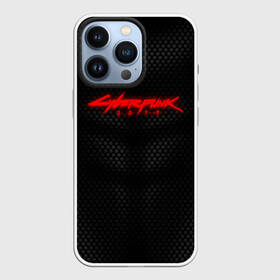 Чехол для iPhone 13 Pro с принтом КОСТЮМ CYBERPUNK 2077 | КИБЕРПАНК 2077 в Курске,  |  | abstraction | cyber | cyberpunk | cyberpunk 2077 | future | geometry | hack | hexagon | neon | night city | samurai | sci | techno | texture | абстракция | андроиды | безумие | броня | будущее | геометрия | кибер | краски | логотип | неон | неоновый | роб