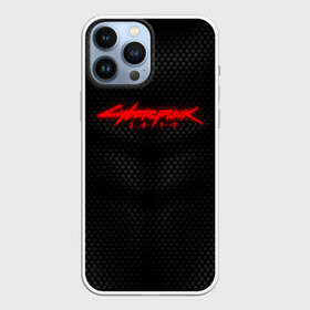 Чехол для iPhone 13 Pro Max с принтом КОСТЮМ CYBERPUNK 2077 | КИБЕРПАНК 2077 в Курске,  |  | Тематика изображения на принте: abstraction | cyber | cyberpunk | cyberpunk 2077 | future | geometry | hack | hexagon | neon | night city | samurai | sci | techno | texture | абстракция | андроиды | безумие | броня | будущее | геометрия | кибер | краски | логотип | неон | неоновый | роб