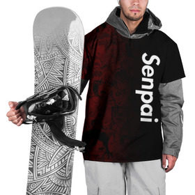 Накидка на куртку 3D с принтом Senpai (Ahegao) в Курске, 100% полиэстер |  | 2 versia | ahegao | anime | manga | paint | red | sempai | senpai | sup | supreme | trend | white | аниме | белый | манга | семпай | сенпай | суп | суприм