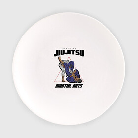 Тарелка с принтом Джиу-джитсу в Курске, фарфор | диаметр - 210 мм
диаметр для нанесения принта - 120 мм | Тематика изображения на принте: jiu jitsu | джиу джитсу | джиу джицу