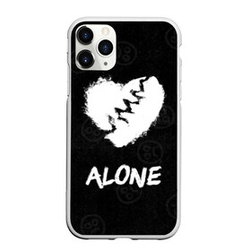 Чехол для iPhone 11 Pro матовый с принтом Alone в Курске, Силикон |  | alone | baby | bad | broken | cry | lil | lil peep | peep | rap | rose | sad | tentacion | xxxtentacion | лил | лил пип | пип | реп | роза | сердце | тентасион
