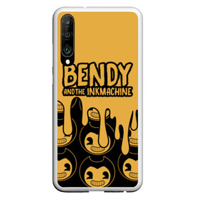 Чехол для Honor P30 с принтом Bendy And The Ink Machine (36) в Курске, Силикон | Область печати: задняя сторона чехла, без боковых панелей | bendy | bendy and the ink machine | devil | game | horror | ink | mask | бенди | бенди и чернильная машина | краска | чернила