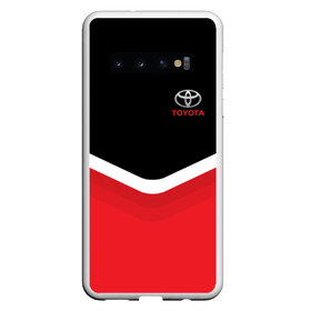 Чехол для Samsung Galaxy S10 с принтом TOYOTA в Курске, Силикон | Область печати: задняя сторона чехла, без боковых панелей | drift | tayota | toyota | авто | автомобиль | бренд | гонки | дрифт | машина | машинка | машины | таёта | тайота | тачила | тачка | тоёта | тойота