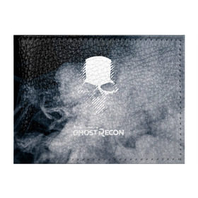 Обложка для студенческого билета с принтом GHOST RECON в Курске, натуральная кожа | Размер: 11*8 см; Печать на всей внешней стороне | bones | breakpoint | ghost | ghost recon | ghost recon breakpoint | logo | mask | skell technology | skull | tom clancys | tom clancys ghost recon breakpoint | wildlands | лого | маска | призрак | череп