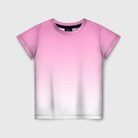 Детская футболка 3D с принтом Фэйд в Курске, 100% гипоаллергенный полиэфир | прямой крой, круглый вырез горловины, длина до линии бедер, чуть спущенное плечо, ткань немного тянется | casual | fade | minimalism | градиент | кэжуал | кэжуал стиль | минимализм | простота
