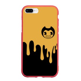 Чехол для iPhone 7Plus/8 Plus матовый с принтом Bendy And The Ink Machine (37) в Курске, Силикон | Область печати: задняя сторона чехла, без боковых панелей | 