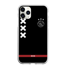 Чехол для iPhone 11 Pro Max матовый с принтом Ajax Amsterdam в Курске, Силикон |  | ajax | амстердам | аякс | футбол