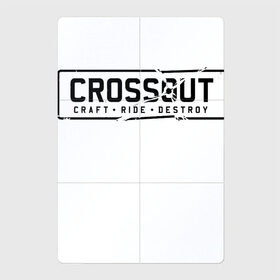 Магнитный плакат 2Х3 с принтом Crossot Лого в Курске, Полимерный материал с магнитным слоем | 6 деталей размером 9*9 см | craft | craftridedestroy | crossout | destroy | game | pc | pc game | ps3 | ps4 | ride | wiki | xbox