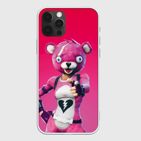Чехол для iPhone 12 Pro Max с принтом Only You! в Курске, Силикон |  | Тематика изображения на принте: battle royale | bear | fortnite | pink | батл роял | медведь | розовый | фортнайт | фурри