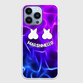 Чехол для iPhone 13 Pro с принтом Marshmello THUNDER в Курске,  |  | Тематика изображения на принте: christopher comstock | dj | marshmello | music | диджей | клубная музыка | клубняк | крис комсток | логотип | маршмеллоу | музыка