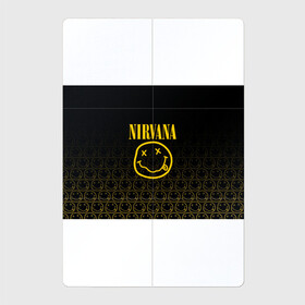Магнитный плакат 2Х3 с принтом NIRVANA в Курске, Полимерный материал с магнитным слоем | 6 деталей размером 9*9 см | Тематика изображения на принте: music | nirvana | rip smile | rock | smile | группа | курт кобейн | музыка | нирвана | рок | смайл