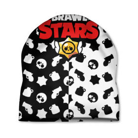 Шапка 3D с принтом BRAWL STARS в Курске, 100% полиэстер | универсальный размер, печать по всей поверхности изделия | android | brawl stars | games | mobile game | stars | игры | мобильные игры