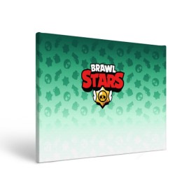 Холст прямоугольный с принтом BRAWL STARS в Курске, 100% ПВХ |  | android | brawl stars | games | mobile game | stars | игры | мобильные игры