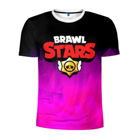 Мужская футболка 3D спортивная с принтом BRAWL STARS CRYSTALES в Курске, 100% полиэстер с улучшенными характеристиками | приталенный силуэт, круглая горловина, широкие плечи, сужается к линии бедра | android | brawl stars | games | mobile game | stars | игры | мобильные игры