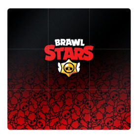 Магнитный плакат 3Х3 с принтом BRAWL STARS в Курске, Полимерный материал с магнитным слоем | 9 деталей размером 9*9 см | android | brawl stars | games | mobile game | stars | игры | мобильные игры