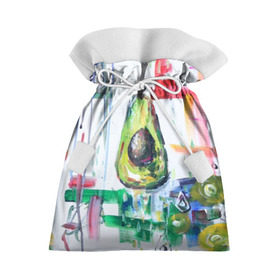 Подарочный 3D мешок с принтом Авокадо авангард в Курске, 100% полиэстер | Размер: 29*39 см | Тематика изображения на принте: авокадо | веган | девушкам | здоровое питание | здоровье | люблю авокадо | овощи | пп | стильно | сыроед | фрукты