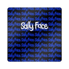 Магнит виниловый Квадрат с принтом Sally Face (23) в Курске, полимерный материал с магнитным слоем | размер 9*9 см, закругленные углы | Тематика изображения на принте: 