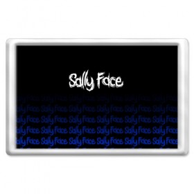 Магнит 45*70 с принтом Sally Face (24) в Курске, Пластик | Размер: 78*52 мм; Размер печати: 70*45 | Тематика изображения на принте: face | fisher | larry johnson | mask | sally | sally face | sally fisher | демоны | духи | маска | призраки | салли | салли фейс | салли фишер | фейс