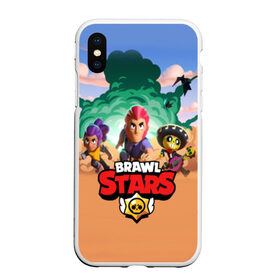 Чехол для iPhone XS Max матовый с принтом BRAWL STARS в Курске, Силикон | Область печати: задняя сторона чехла, без боковых панелей | 8 bit | 8 бит | bibi | brawl stars | crow | el brown | leon | leon shark | max | mr.p | sally leon | shark | stars | virus | werewolf | акула | биби | вирус | ворон | леон | оборотень | пингвин