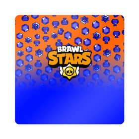 Магнит виниловый Квадрат с принтом BRAWL STARS в Курске, полимерный материал с магнитным слоем | размер 9*9 см, закругленные углы | android | brawl stars | games | mobile game | stars | игры | мобильные игры