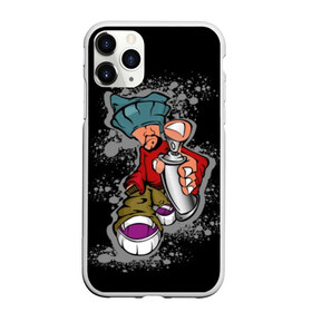 Чехол для iPhone 11 Pro матовый с принтом Граффити в Курске, Силикон |  | art | beard | cartoon | cool | finger | graffiti | guy | hand | hat | pattern | red | shoes | sneakers | street | teenager | urban | баллончик | борода | граффити | искусство | классный | клёвый | красный | кроссовки | крутой | обувь | палец | парень | по