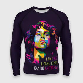 Мужской рашгард 3D с принтом Джим Моррисон в Курске,  |  | doors | jim morrison | lizard king | pop art | the doors | джим моррисон