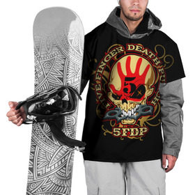 Накидка на куртку 3D с принтом Five Finger Death Punch в Курске, 100% полиэстер |  | Тематика изображения на принте: 5fdp | ffdp | five finger death punch | metal | альтернатива | группы | метал | музыка | хеви метал