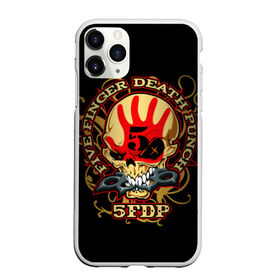 Чехол для iPhone 11 Pro матовый с принтом Five Finger Death Punch в Курске, Силикон |  | Тематика изображения на принте: 5fdp | ffdp | five finger death punch | metal | альтернатива | группы | метал | музыка | хеви метал