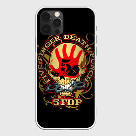 Чехол для iPhone 12 Pro Max с принтом Five Finger Death Punch в Курске, Силикон |  | Тематика изображения на принте: 5fdp | ffdp | five finger death punch | metal | альтернатива | группы | метал | музыка | хеви метал