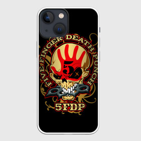 Чехол для iPhone 13 mini с принтом Five Finger Death Punch в Курске,  |  | 5fdp | ffdp | five finger death punch | metal | альтернатива | группы | метал | музыка | хеви метал