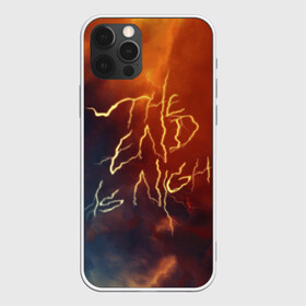 Чехол для iPhone 12 Pro Max с принтом The end is night в Курске, Силикон |  | evil | good | good omens | азирафель | ангел | благие намерения | гуд оменс | демон | добро | зло | кроули