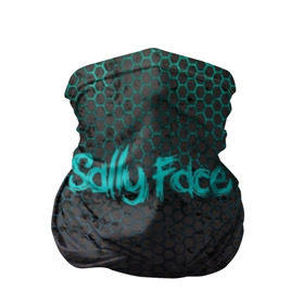 Бандана-труба 3D с принтом Sally Face (Соты). в Курске, 100% полиэстер, ткань с особыми свойствами — Activecool | плотность 150‒180 г/м2; хорошо тянется, но сохраняет форму | face | game | horror | larry | sally | sally face | sanity s fall | игра | ларри | мальчик с протезом | салли | салли фейс | ужасы