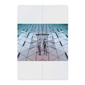 Магнитный плакат 2Х3 с принтом Detroit: Вecome Human в Курске, Полимерный материал с магнитным слоем | 6 деталей размером 9*9 см | 3d | cтать человеком | detroit city | detroit: вecome human | игра | интерактивная | квест | кинематограф | приключения | франция